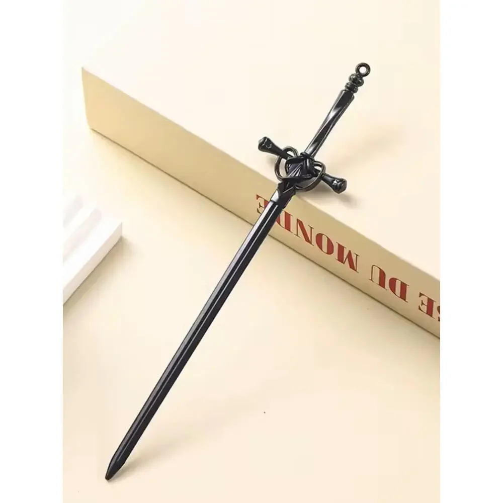 Viking Celtic Sword Hair Stick Ornate Medieval Hair Accessory Set of Three